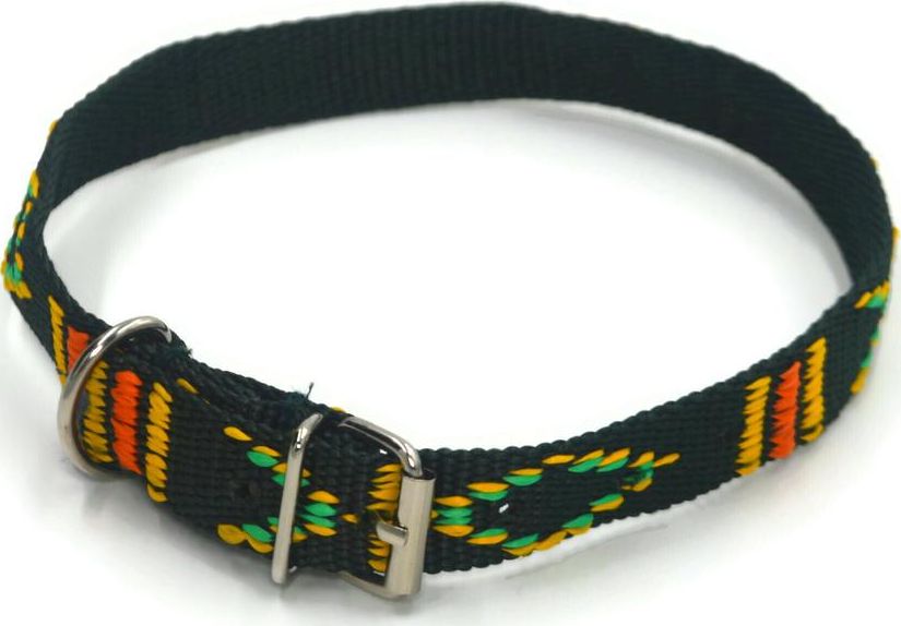 Alizoo Obroża z metalową klamerką 20mm dla średnich psów - ALIZOO