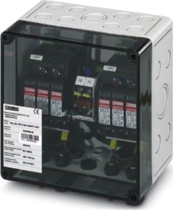 Phoenix Contact Skrzynka przyłączeniowa PV 1000V DC Typ 1+2 2MPPT złącze SUNCLIX z wyposażeniem SOL-SC-1ST-0-DC-2MPPT-1001 2404299