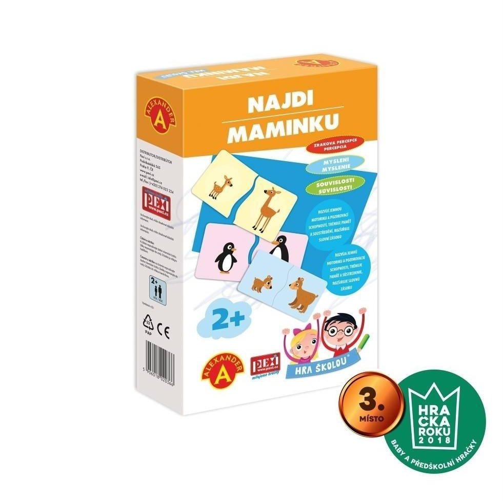 Puzzle Znajdź mamę CZ/SK ALEX