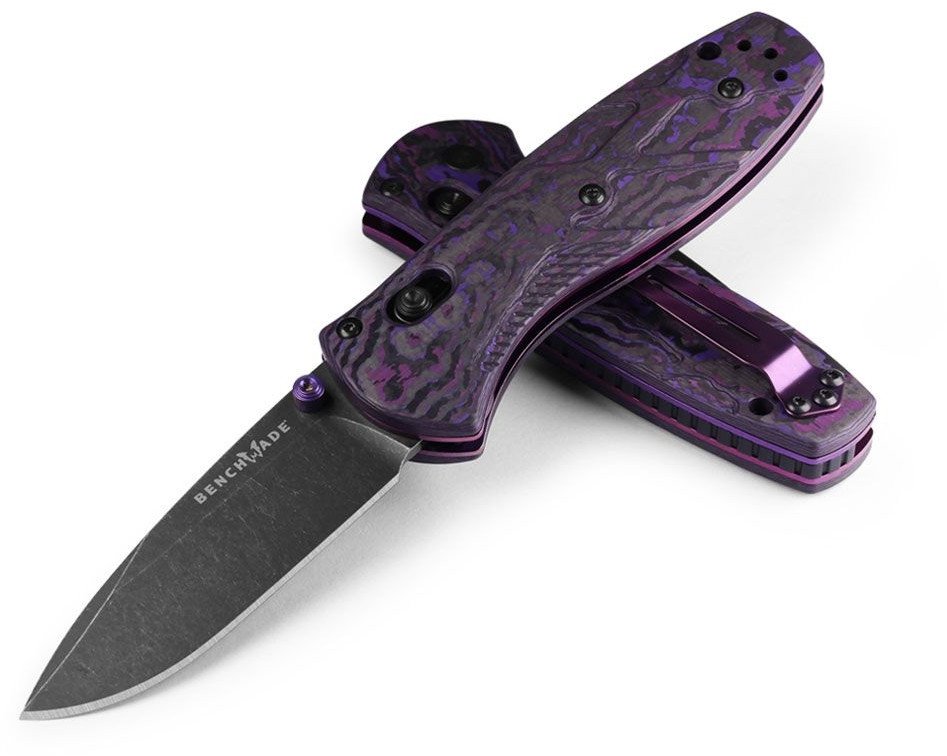 Benchmade MINI BARRAGE 585BK-251 PURPLE HAZE FATCARBON Limited Edition