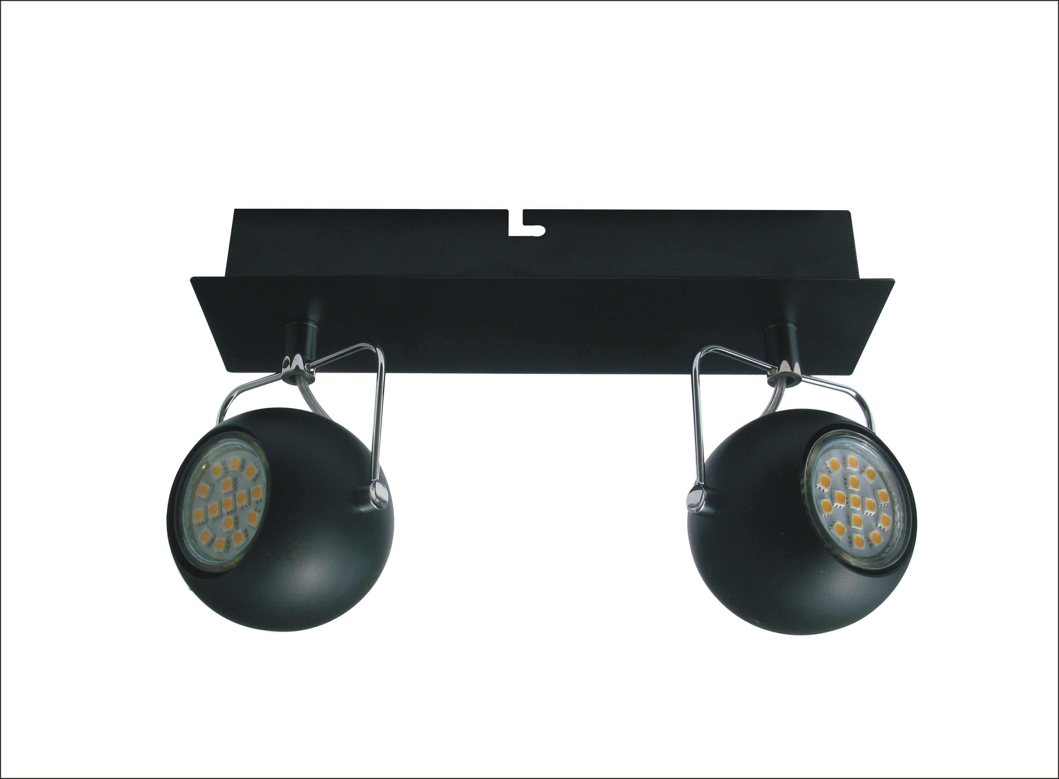 Lampa sufitowa Candellux Spot sufitowy czarny Candellux TONY 92-25012