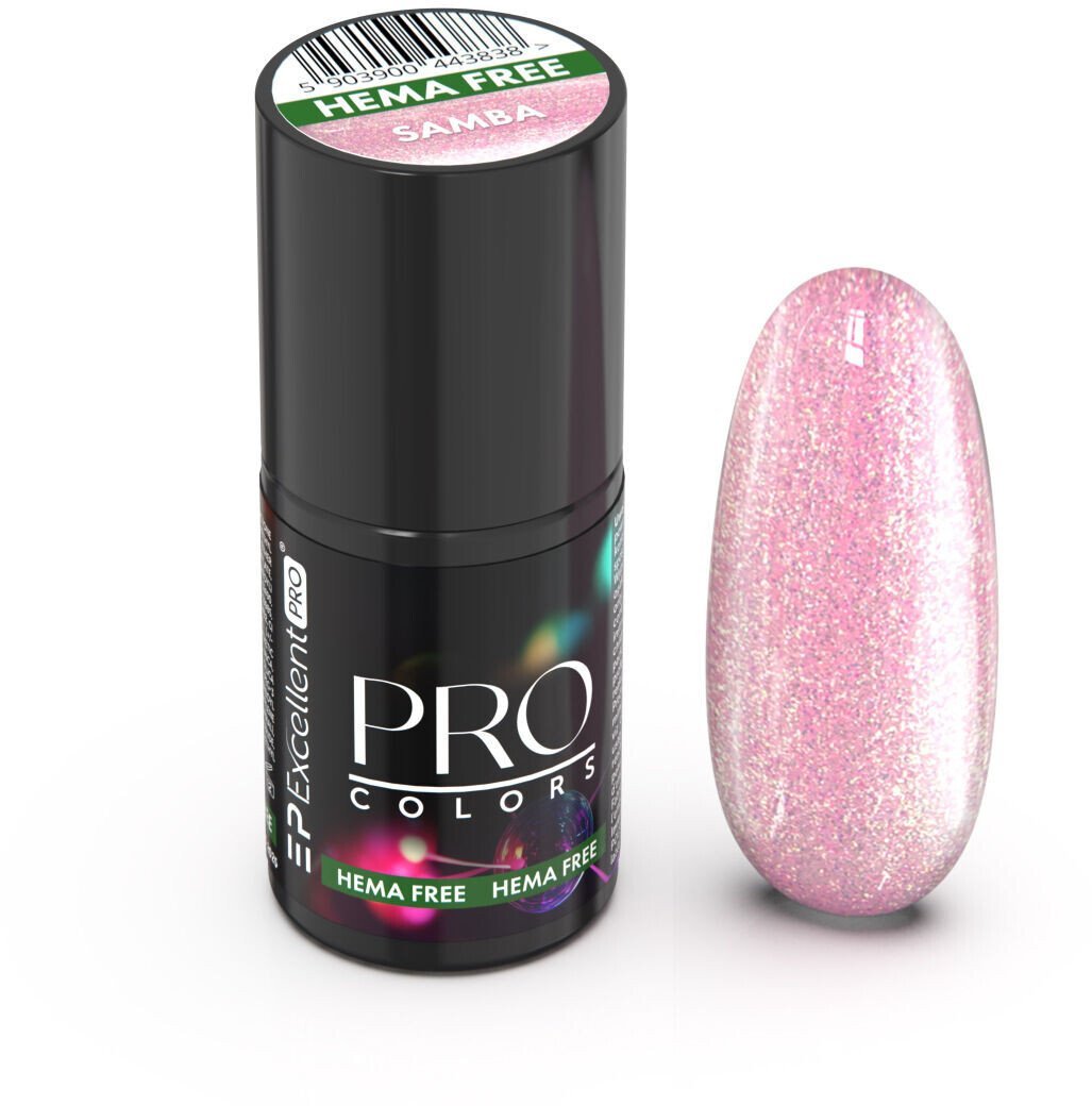 Excellent PRO Pro Colors Hema Free lakier hybrydowy 72 Samba 7g