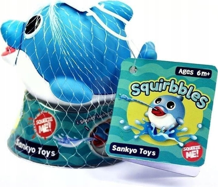 Teka Zabawka do k±pieli Squirbbles Niebieski delfin