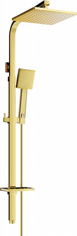Zestaw prysznicowy Mexen Mexen Q45 kolumna prysznicowa złota - 798454595-50
