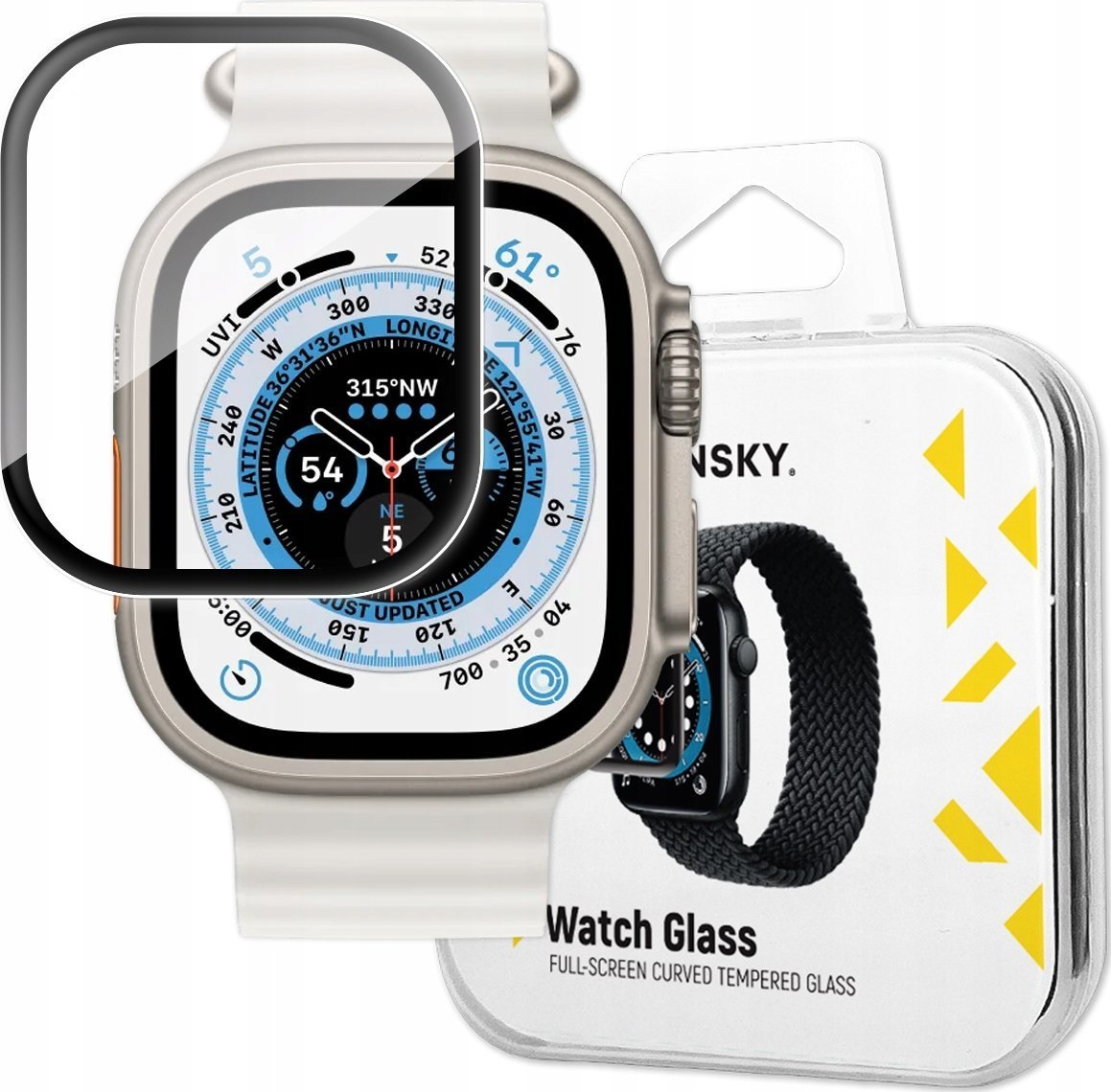 Wozinsky Szkło hartowane Wozinsky Full Glue do Xiaomi Redmi Watch 5 Active (2 szt.)
