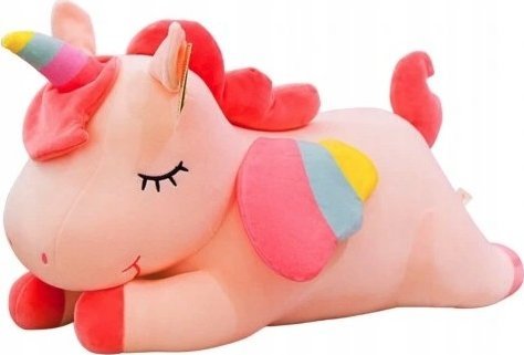 Pan i Pani Gadżet Jednorożec Różowy Unicorn Maskotka Pluszak Dla Dzieci Prezent 65cm