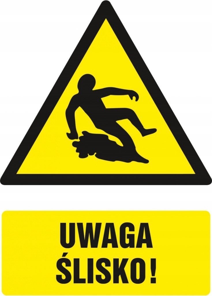 PROCERA Znak TDC, Uwaga ślisko