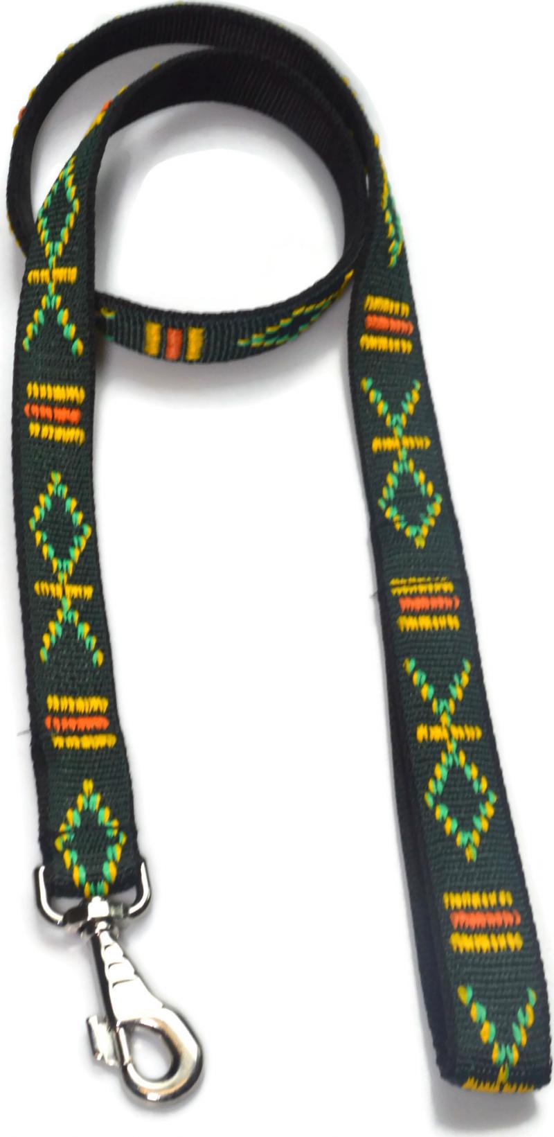 Alizoo Podwójna smycz dla psa indiańska 30mm/130cm - ALIZOO