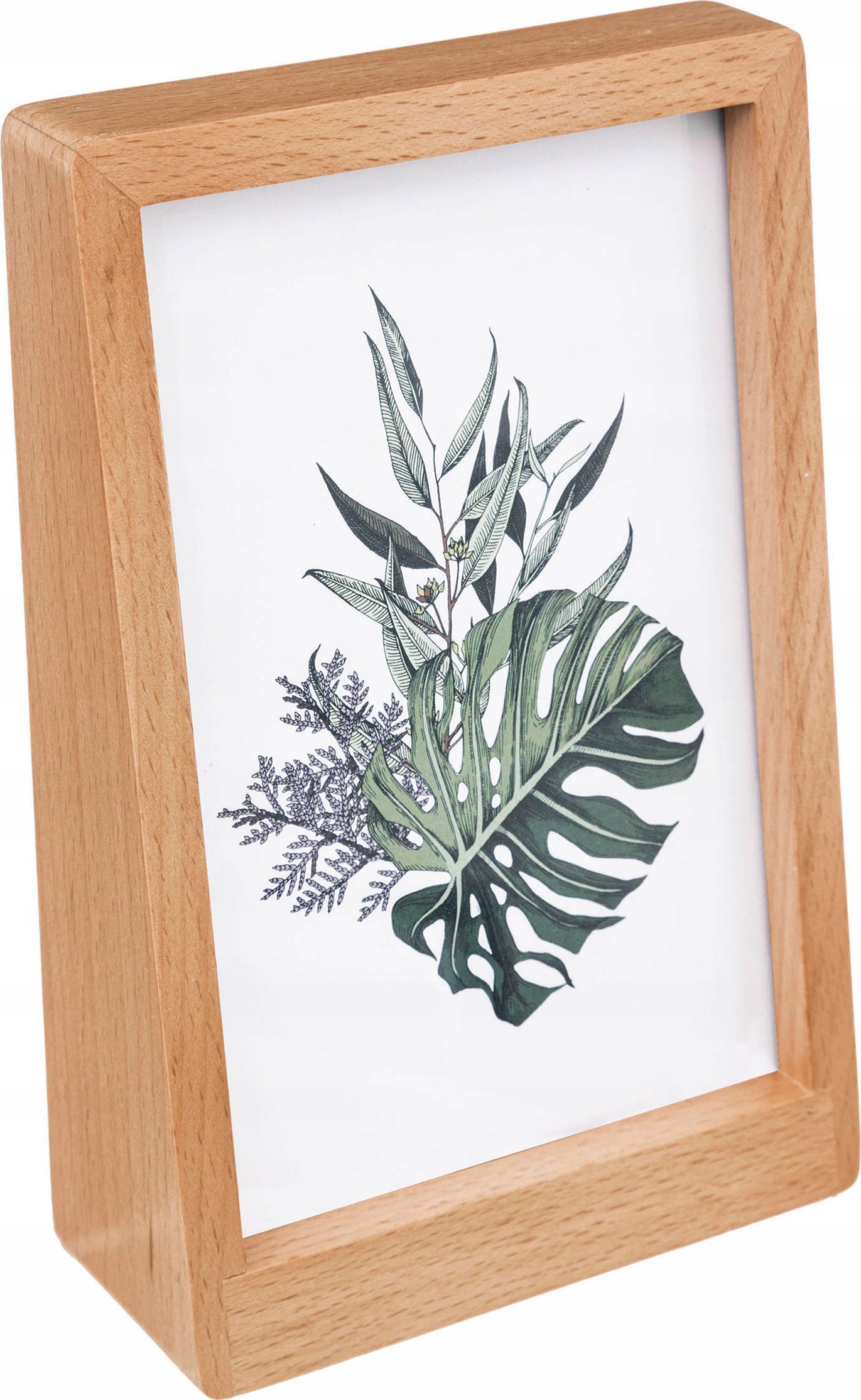 Ramka Atmosphera Ramka na zdjęcia z drewna bukowego, 10 x 15 cm