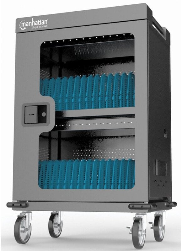 Manhattan Szafa do ładowania 32 laptopów tabletów 32x USB-C PD 576W