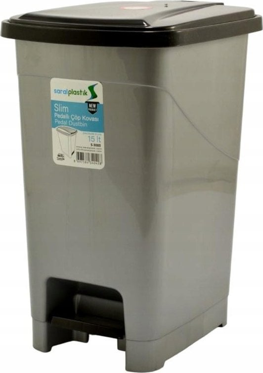 Kosz z pedałem 15 lt KOMBA