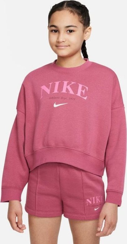 Nike Bluza Nike Sportswear Trend FLC Crew DV2563 633