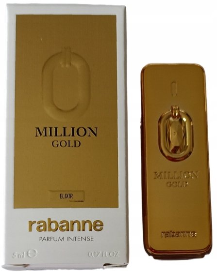 Miniaturka Rabanne Million Gold Elixir Parfum - 5Ml