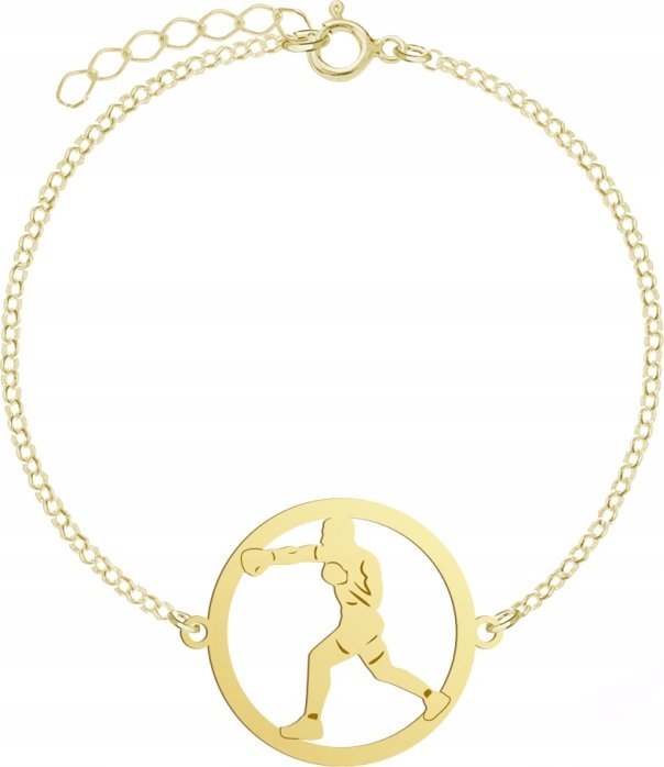 Radziszewska Jewellery Pozłacana Bransoletka Kick-boxing GRAWER GRATIS
