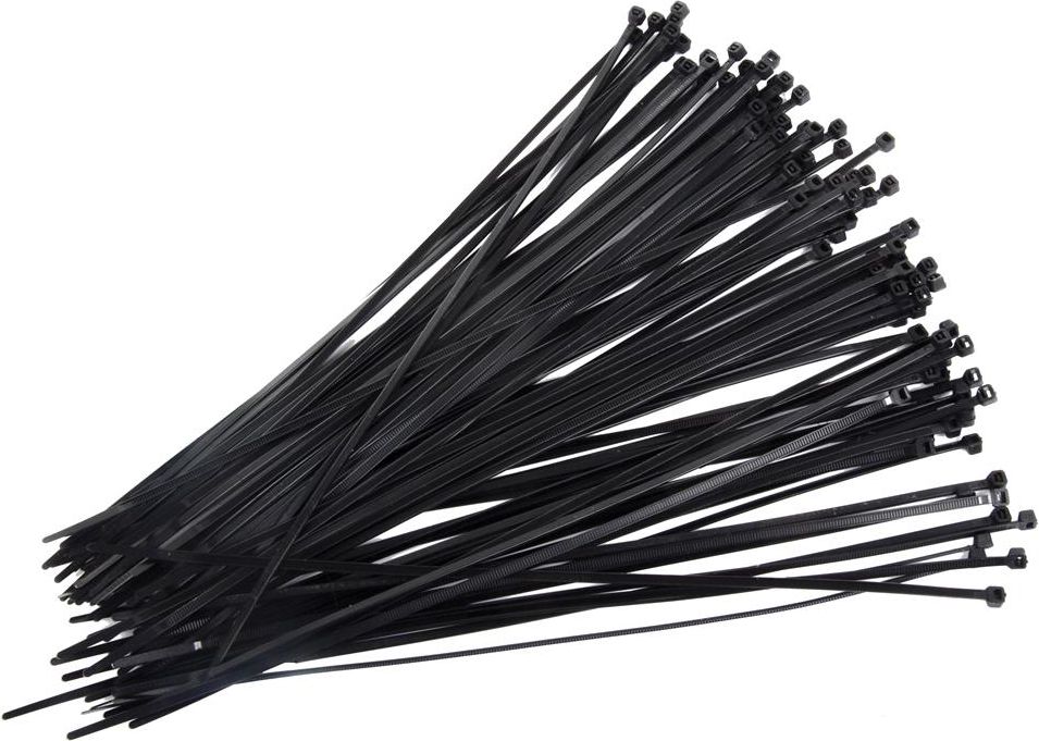 Pro Line Opaska zaciskowa Czarny 100 sztuk (59131C)