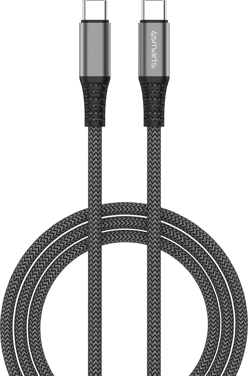 Kabel USB 4smarts USB-C - USB-C 3 m Czarny (456267)