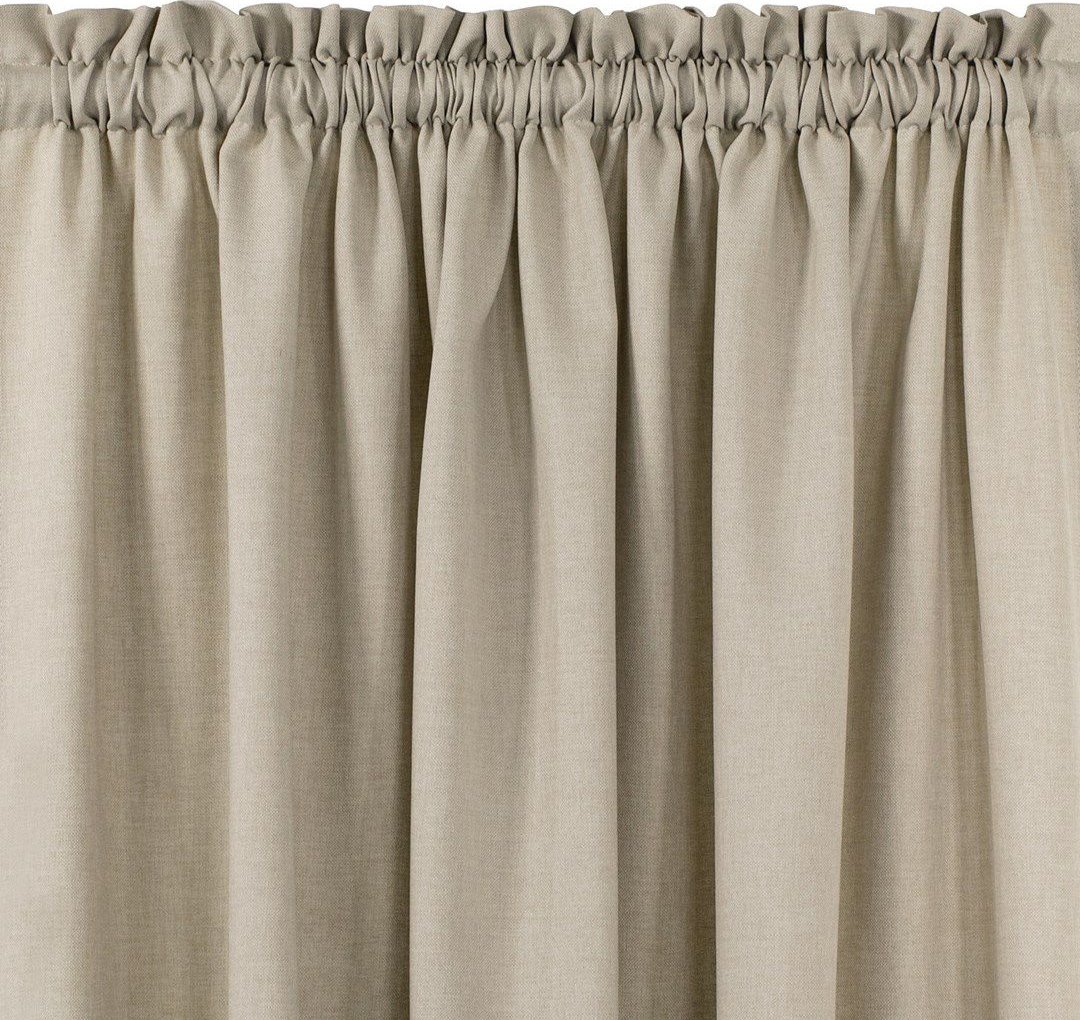 Homede Homede Zasłona CARMENA plecionka z tunelem 300x270 beżowa wzór 2