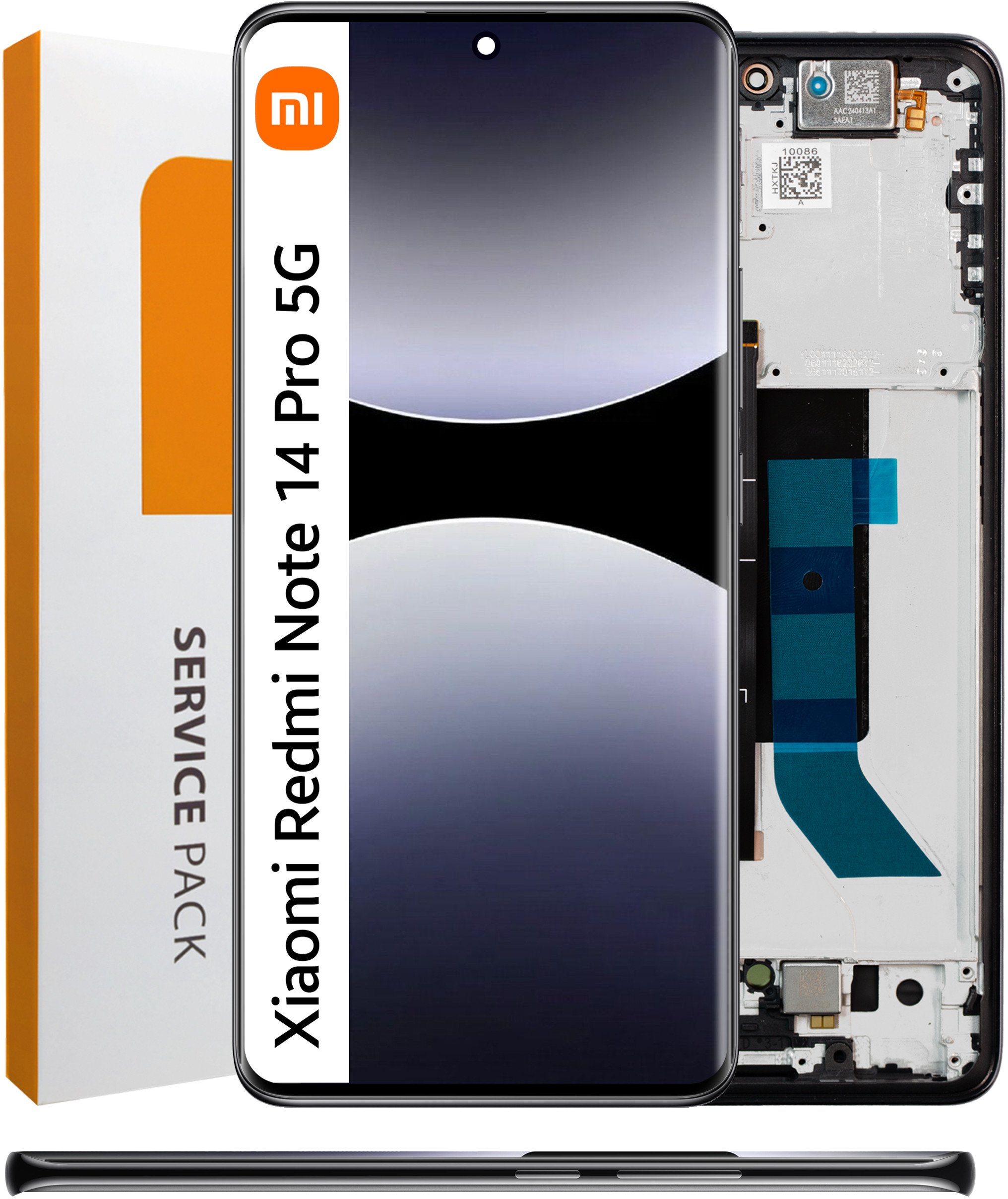 Zila Wyświetlacz do Xiaomi Redmi Note 14 Pro 5G Ekran LCD Ramka Oryginał (5904858353873)