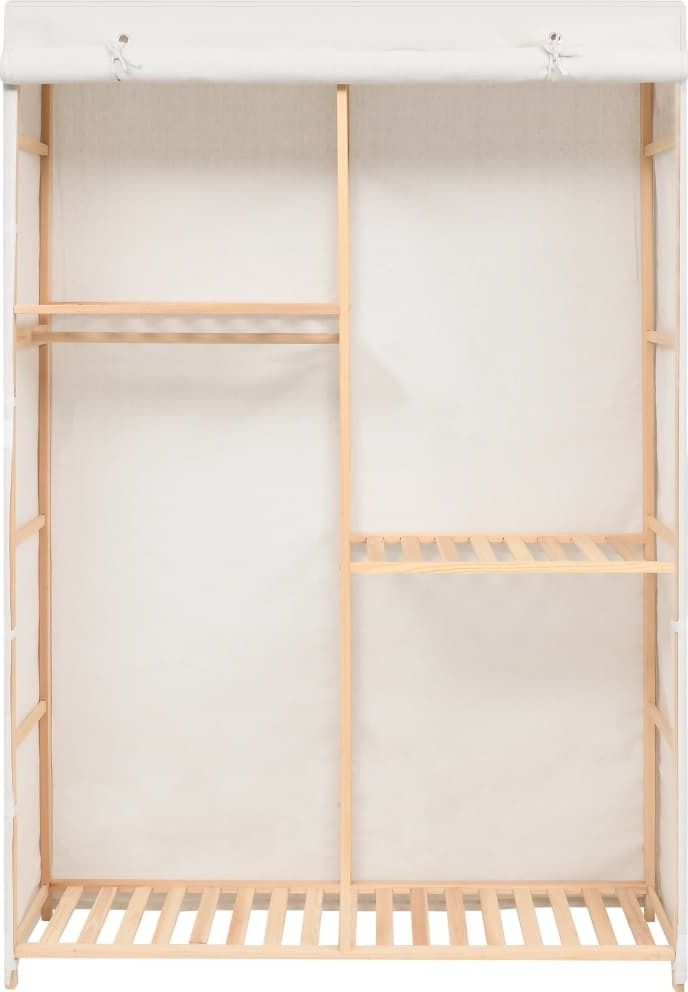 vidaXL 3-poziomowa szafa na ubrania, 110 x 40 x 170 cm