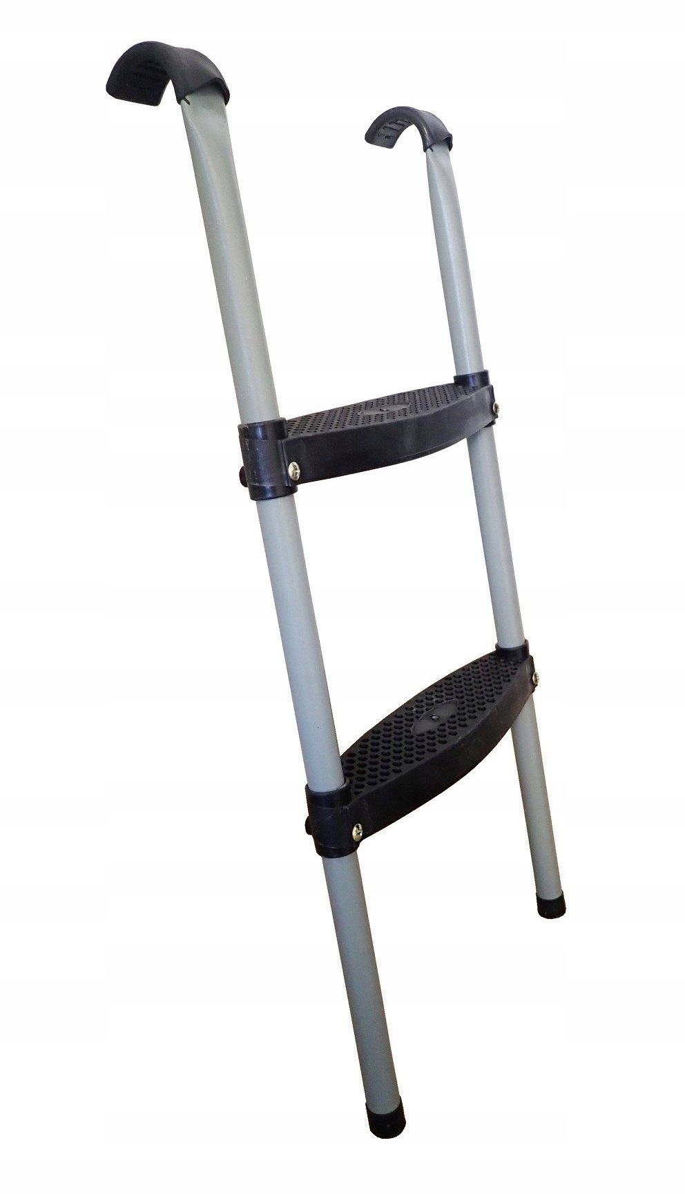 Drabinka Schodki do Trampoliny Metalowa 2 Stopnie KUBISPORT 366-429 cm