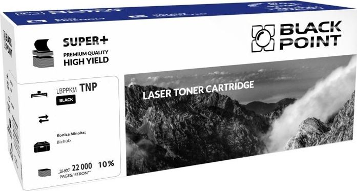 Toner Black Point LBPPKMTNP37 Black Zamiennik A63T01W (BLK4700BCBW)