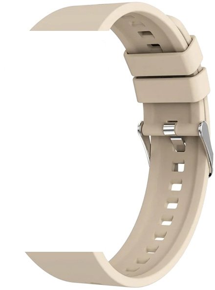 Bakeeley PASEK DO ZEGARKA TK72 Beżowy wymienny silikon