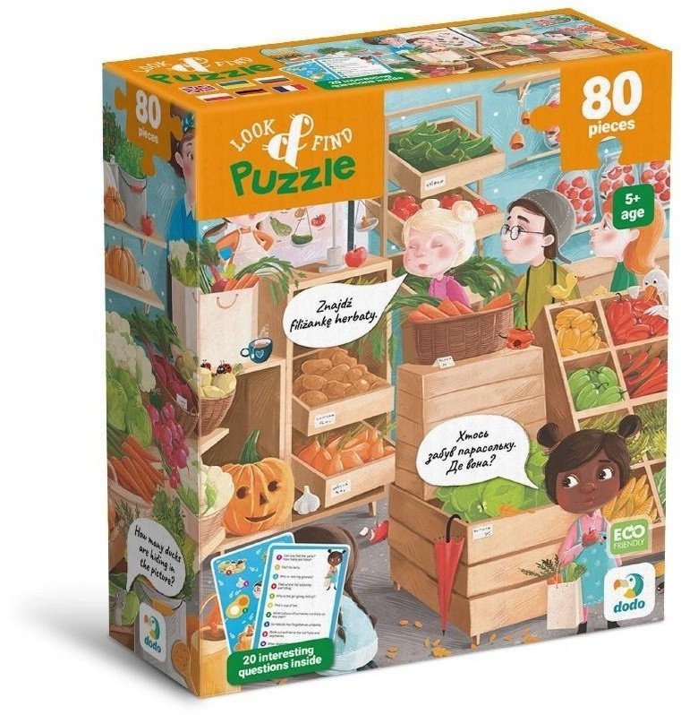 Puzzle 80 Look&Find Dary jesieni