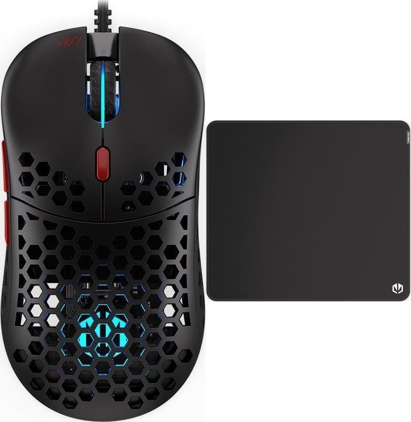 Mysz Endorfy LIX Plus (EY6A001) + Podkładka Endorfy Cordura Speed L (EY6B002)