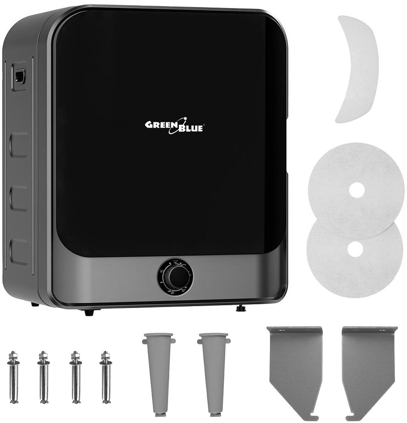 Suszarka elektryczna bębnowa do ubrań GreenBlue, 3kg wsad, GB415 GR