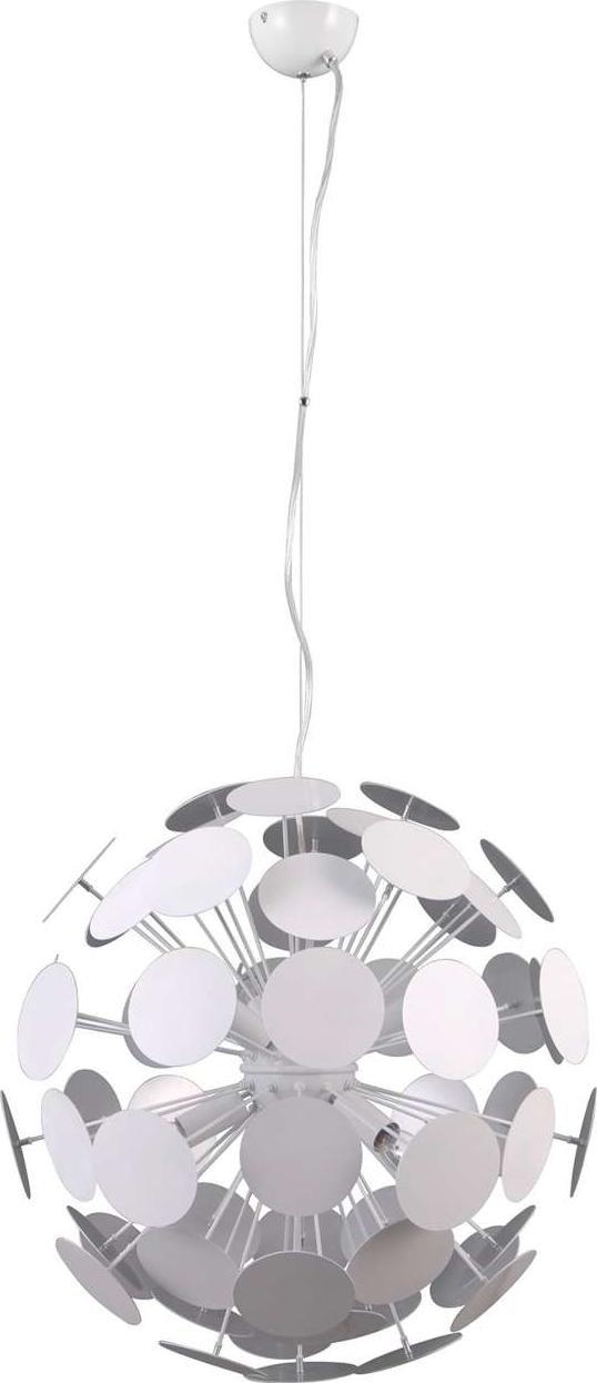 Lampa wisząca Italux Mailone AD20180/6 WH+SILV