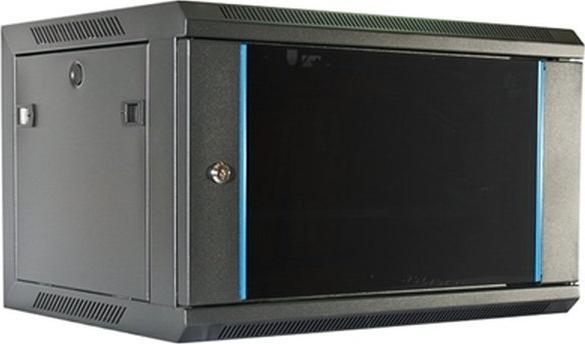 2lan Szafka Rack Wisząca/Naścienna 2LAN 6U Czarny 19"