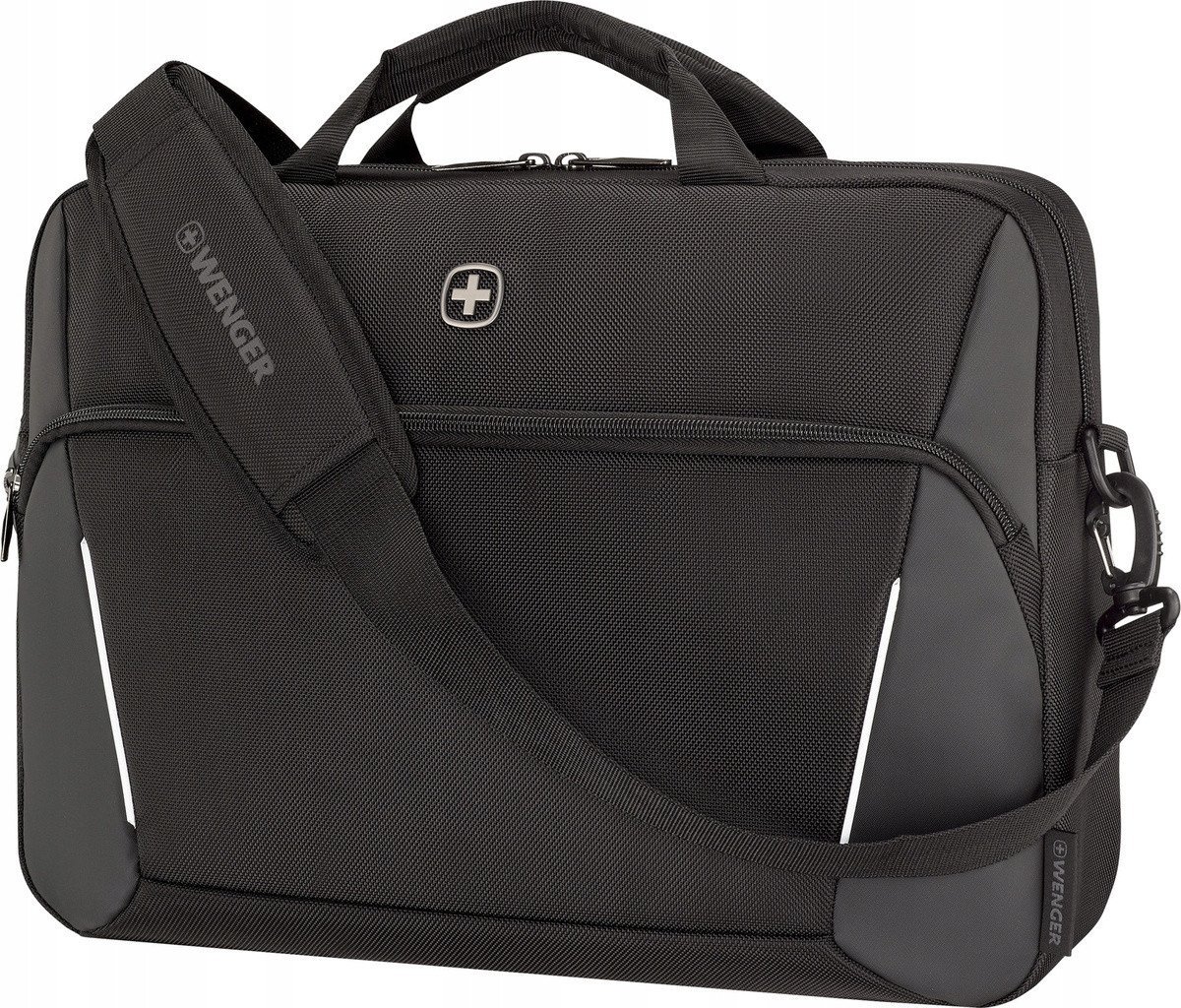 WENGER XE Compact Brief 16 40,64cm 16Zoll Laptop Briefcase with Tablet Pocket Black