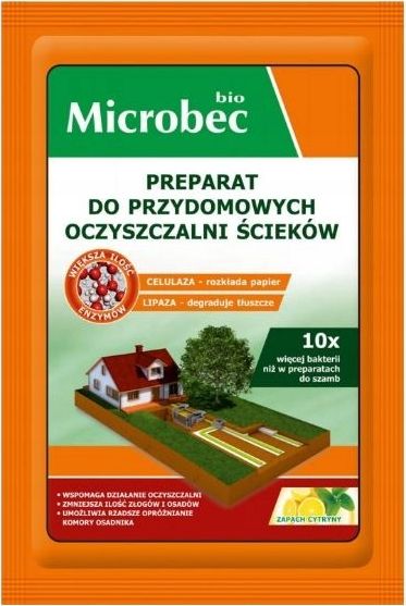 Cashmir Aktywator do przydomowych oczyszczalni ścieków MICROBEC Bio 35g