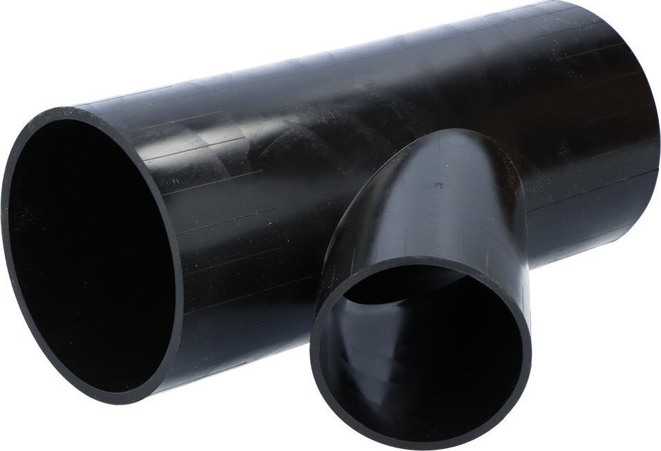 Wavin Trójnik PEHD 160x110/45 S12.5, kolor czarny, QS (Quick Stream)
