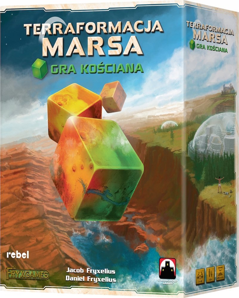 Rebel Gra planszowa Terraformacja Marsa: Gra kościana