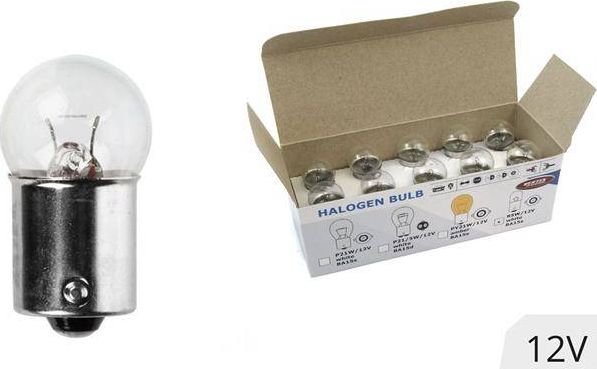 AMiO Żarówki halogenowe R5W BA15s 12V 5W 10szt.