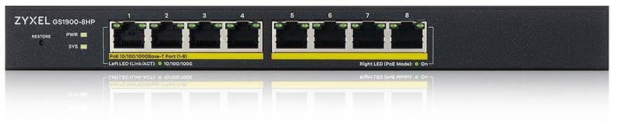 Switch ZyXEL GS1900-8HP (GS1900-8HP-EU0103F)