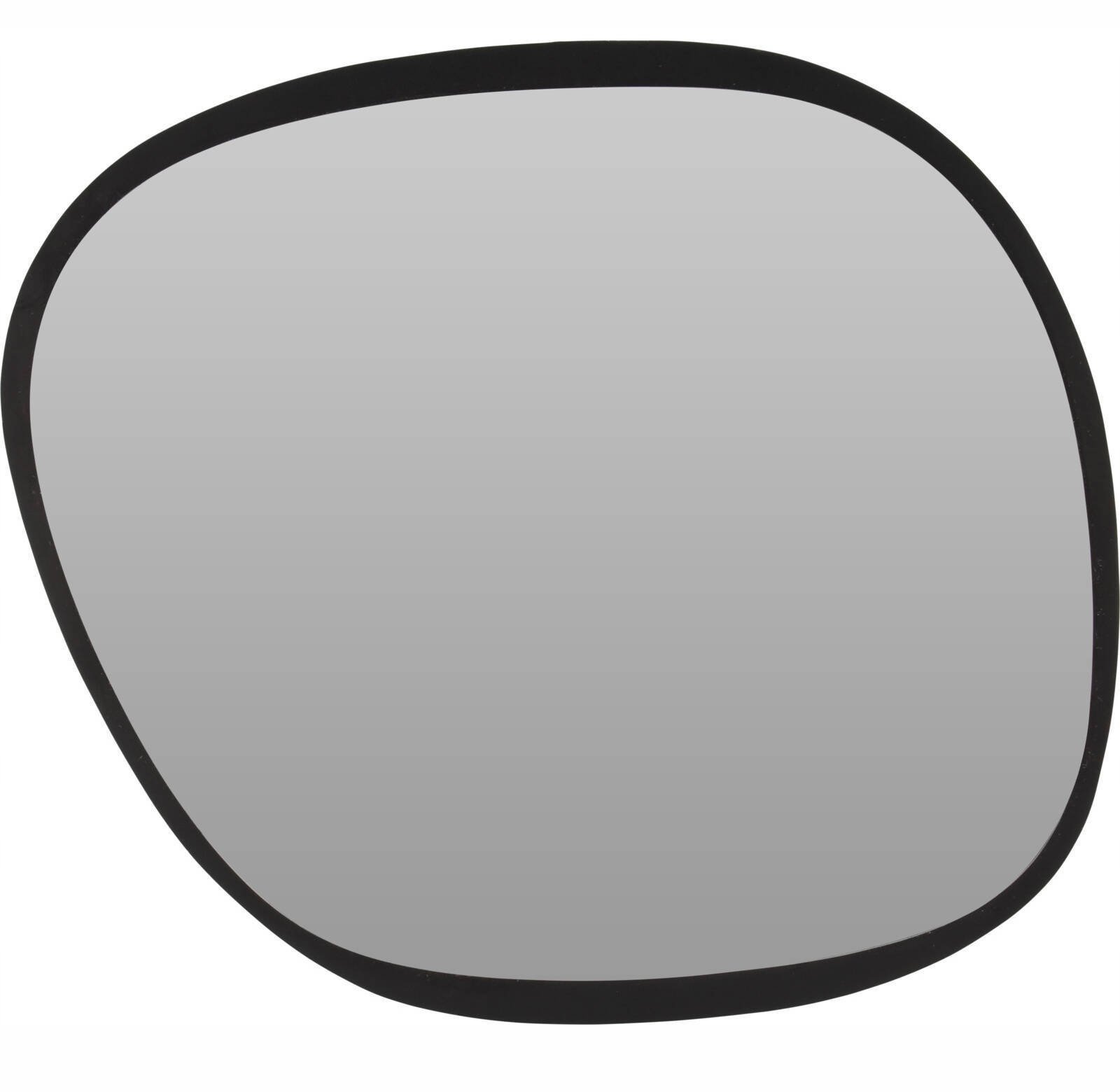 Home Styling Collection Lustro o kształcie czarna rama 54 x 47 cm