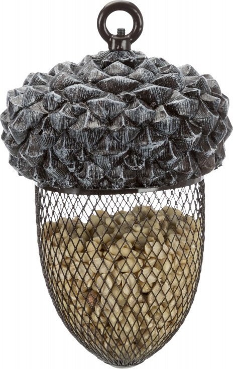 Trixie Karmnik Żołądź, 700 ml/14 × 22 cm, brązowy/biały