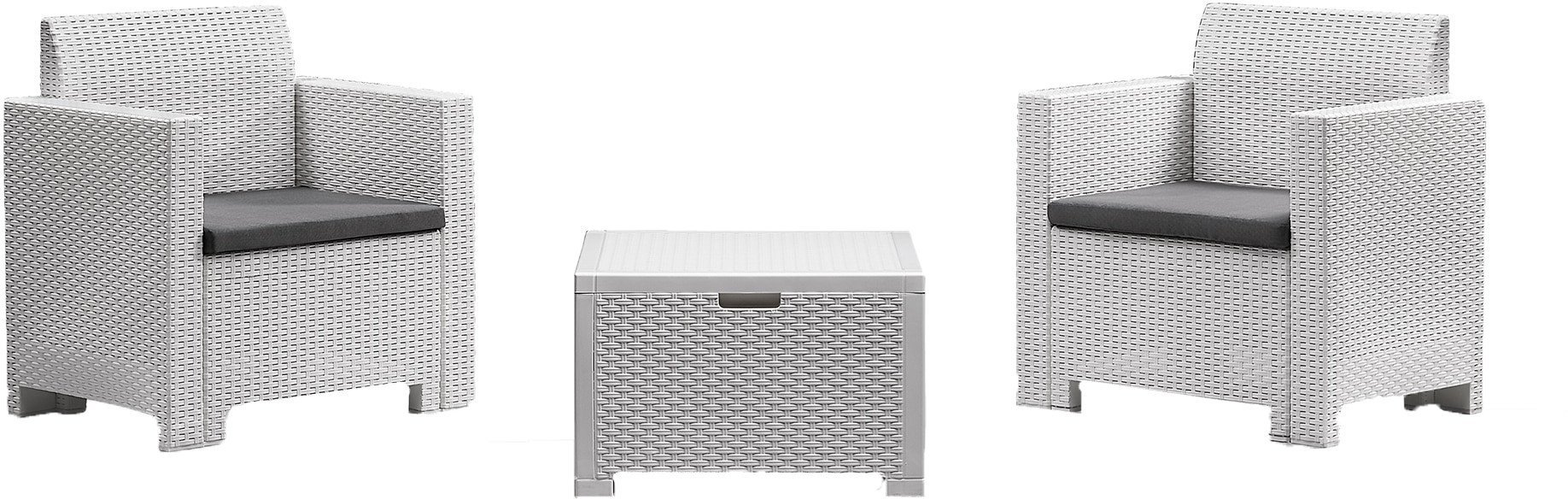 Garden furniture set Set Nebraska Terrace white 8003723090732