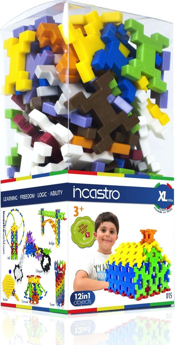 Incastro Incastro Cube XL 100 el. Klocki konstrukcyjne