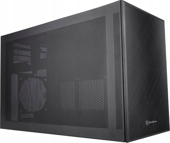 Komputer SilverStone SilverStone SST-SG17B Micro-ATX / Mini ITX Gehäuse - schwarz