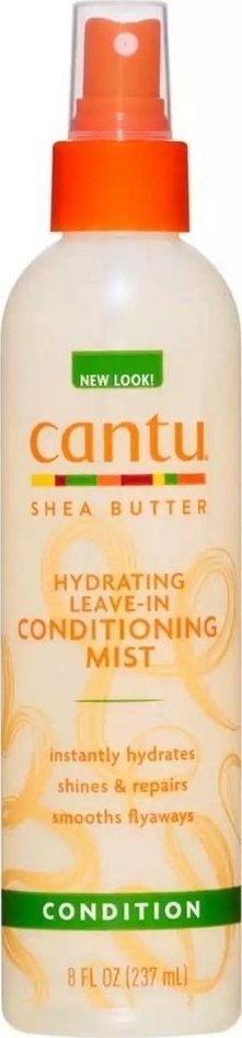 Cantu Shea Butter Nawilżająca odżywka w sprayu do włosów kręconych - 2