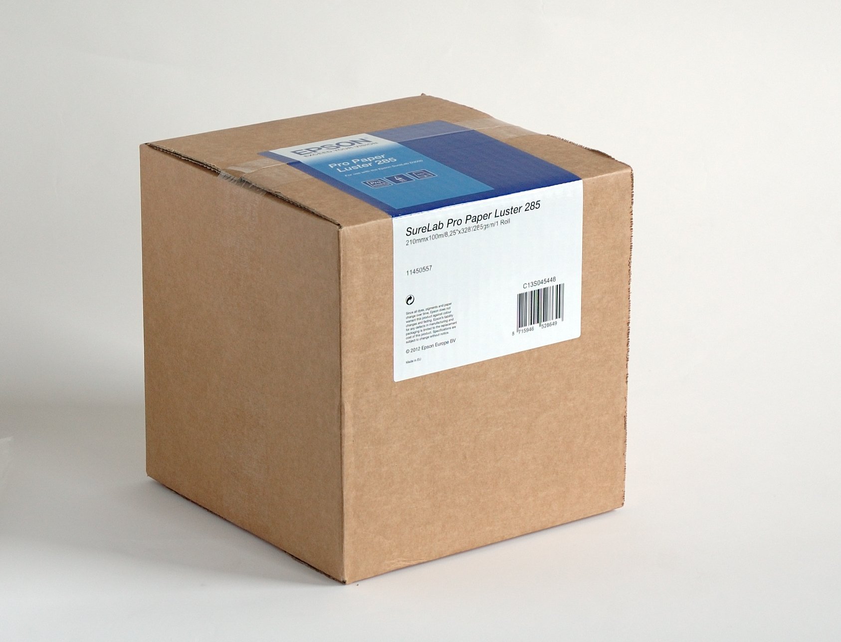 Epson Epson SureLab Pro Paper Luster 285 12" 1roll, Gloss, 285 g/m², 240 µm, Germany, 1 pc(s), 220 mm