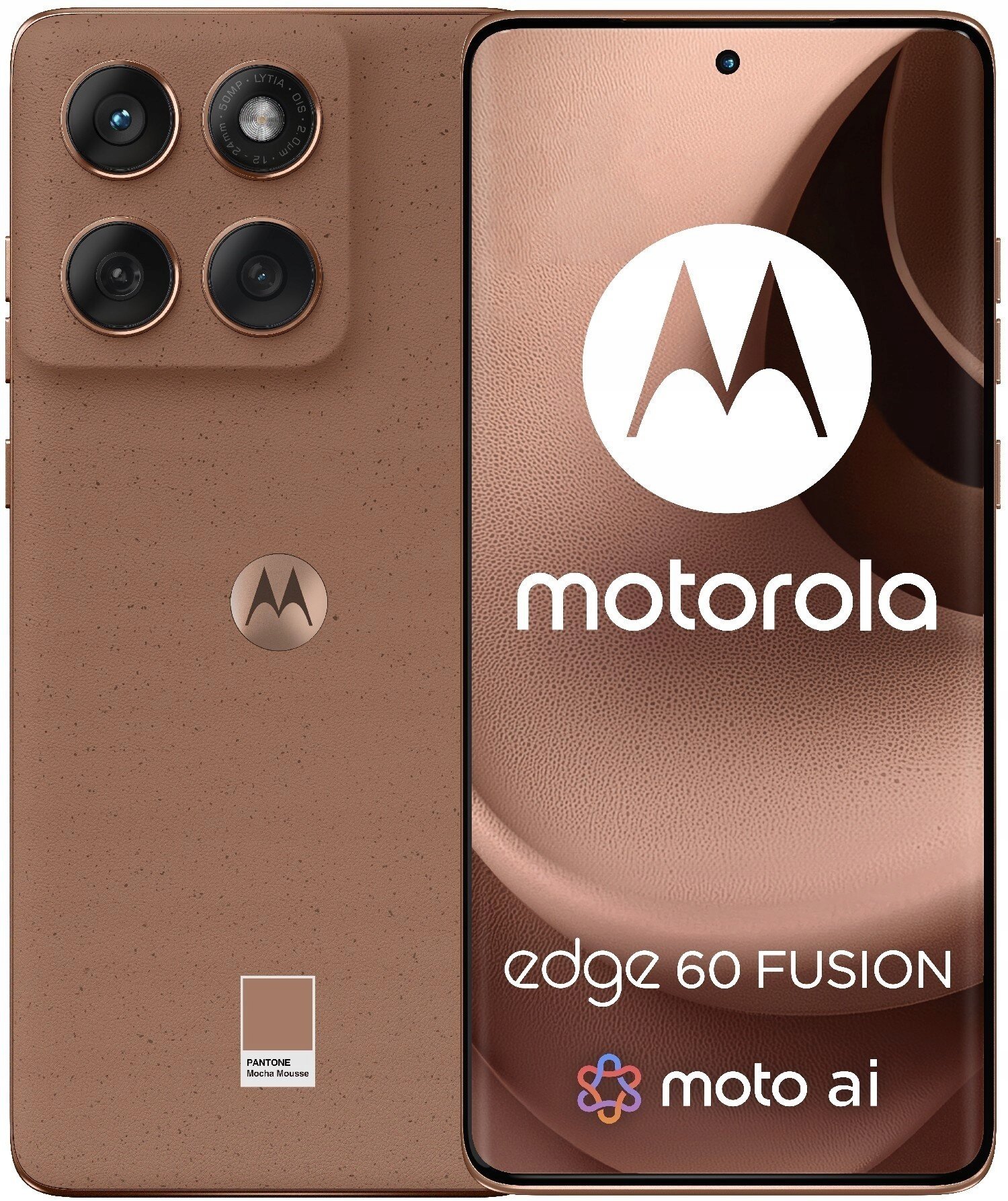 Smartfon Motorola Edge 60 Fusion 5G 8/256GB Brązowy (PB7E0055PL)
