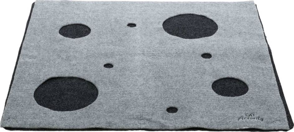 Trixie TRIXIE Mata aktywności dla kota Adventure Carpet, szara
