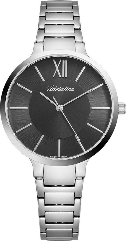 Zegarek Adriatica Zegarek damski Adriatica A3571.5166Q srebrny