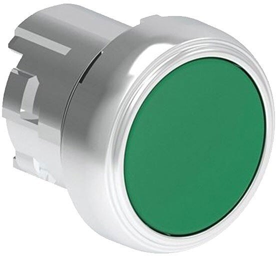 Lovato Electric Metalowy przycisk fi22mm kryty samoczynny powrót zielony LPSB103