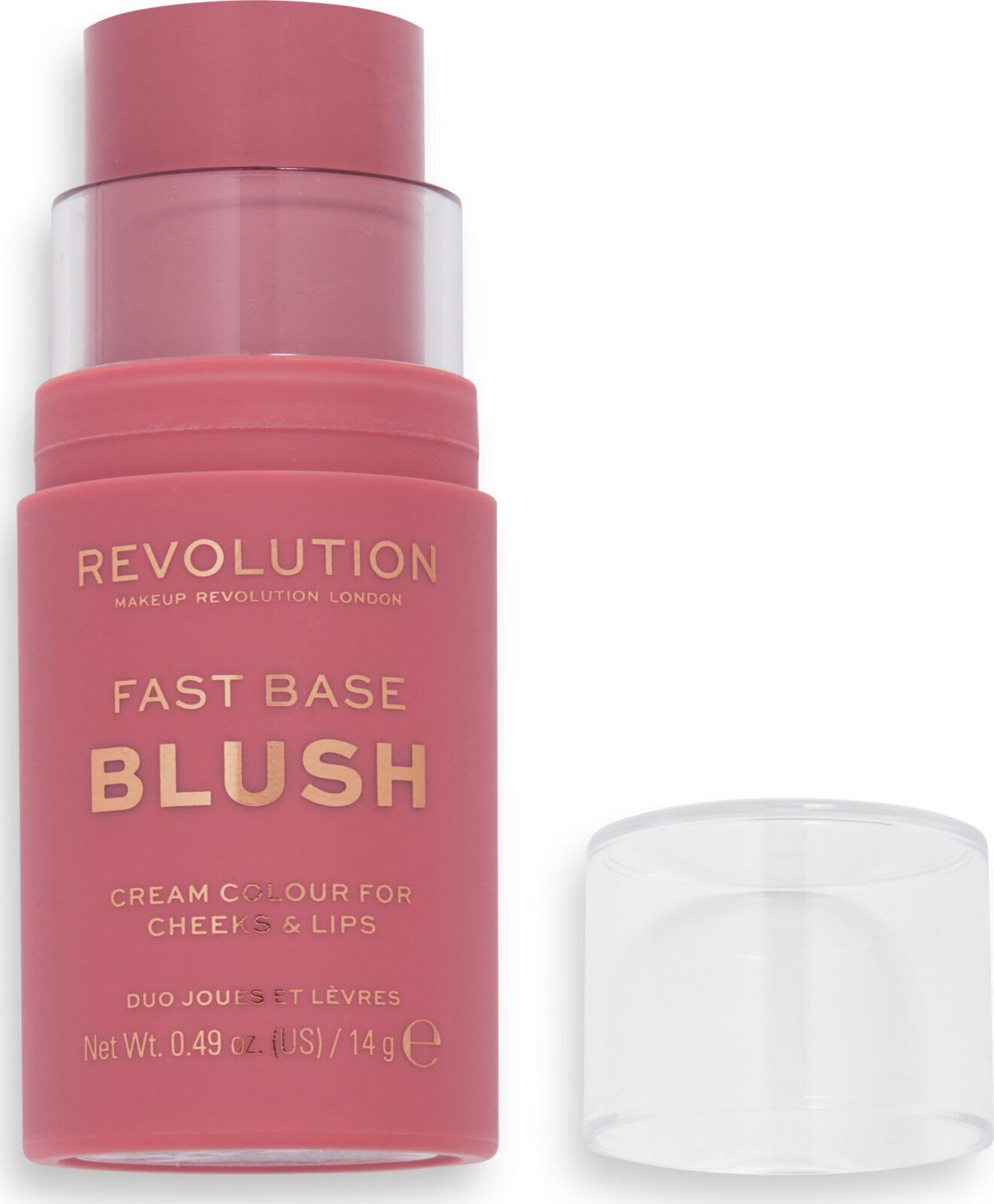 Makeup Revolution Makeup Revolution London Fast Base Blush Róż 14g Bare