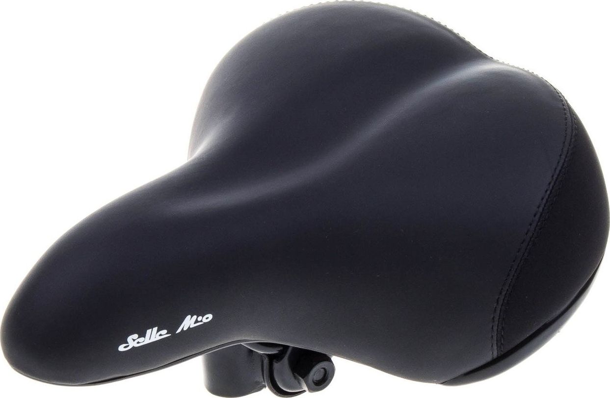 Selle Mio Siodło City Selle Mio SM-1000 H czarne z jarzemkiem Uniwersalny